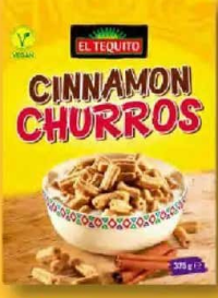 El Tequito Cereale cu scorțișoară tip Churros 375 g