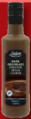 Deluxe Cremă de lichior ciocolată neagră 350 ml
