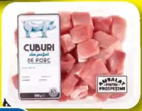 Cuburi din pulpă de porc 600 g