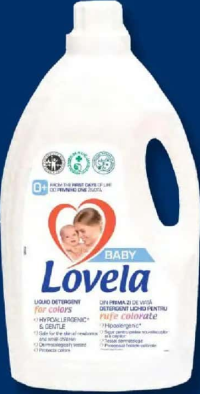LOVELA BABY Detergent lichid pentru rufe colorate 2,9 L