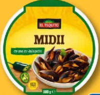 EL TEQUITO Midii cu sos jalapeño 500 g