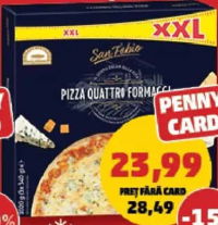 San Fabio Pizza XXL Quattro Formaggi 3x340 g