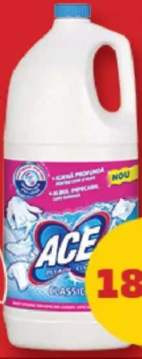 Ace Înălbitor rufe regular 4 l