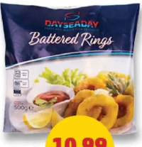 DAYSEADAY Inele Calamar Pane 500 g