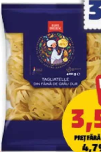 Hanul Boieresc Tagliatelle din grâu dur 400 g