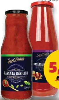 San Fabio Sos de roșii rustic / cu busuioc 700 g