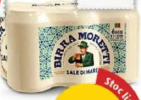 Birra Moretti Sale di Mare Bere Blondă 4,8% alcool 6 x 330 ml