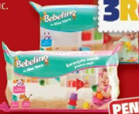 BEBELINO ȘERVEȚELE UMEDE COPII 60 BUC