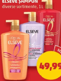 Elseve Șampon diverse sortimente 1 l