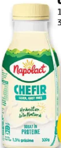 Napolact Chefir lejer 1,5% grăsime 330 g