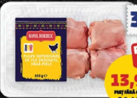 Hanul Boieresc Pulpe de pui superioare dezosate, fără piele 650 g