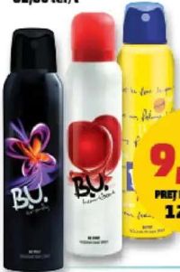 BU Deodorant diverse sortimente 150 ml
