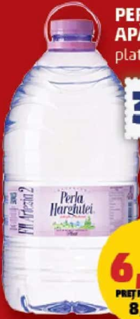 PERLA HARGHITEI APĂ MINERALĂ PLATĂ 5 L