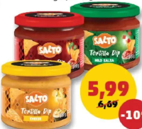 Salto Sos tortilla diverse sortimente 310 g / 290 g
