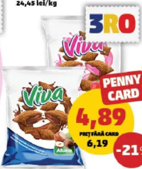 Viva pernițe umplute cu cremă cacao / căpșuni 200 g
