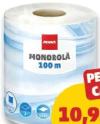 PENNY Prosop monorolă 2 straturi 100 m