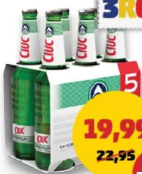 Ciuc Bere Blondă Premium 5% alcool 6 x 330 ml