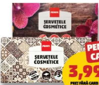 PENNY Șervețele cosmetice 3 straturi 100 buc.