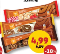 Penny Pentru Tine ruladă cu cremă diverse sortimente 300 g