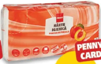 PENNY Hârtie igienică piersică 3 straturi 16 role