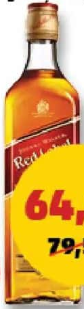 Johnnie Walker Red Label 40% alcool 700 ml