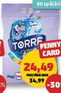 Torre Detergent Automat levănțică și liliac 8 kg
