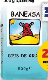 Băneasa Griș de grâu 500 g