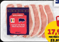 Hanul Boieresc Cotlet porc fără os feliat 650 g