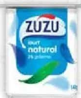 ZUZU Iaurt natural 3% grăsime 140 g