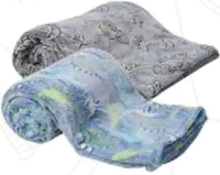 Patură cu inserții fosforescente 200x220 cm, model "DINO" și "SPACE"