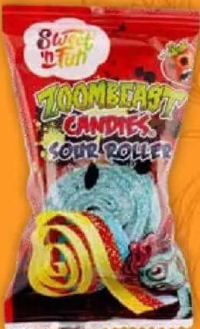 Sweet 'n Fun Jeleu acrișor rolă 20 g