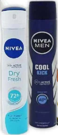 Nivea Deodorant spray 200 ml, diverse sortimente