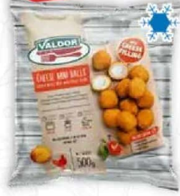 VALDOR Mini medalioane de pui cu brânză 500 g