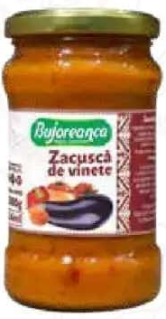 BUJOREANCA Zacuscă de vinete 300 g