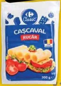 Carrefour Classic Cașcaval Rucăr 300 g