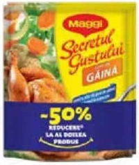 Bază de mâncare cu gust de găină MAGGI 2x400 g