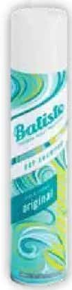 BATISTE Șampon uscat 200 ml, diverse sortimente
