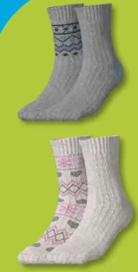 LUPILU Șosete termice 1 set / 2 perechi