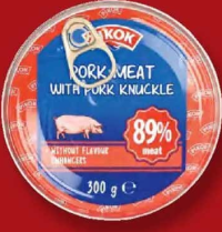 Pikok Conservă din rasol și carne tocată de porc 300 g