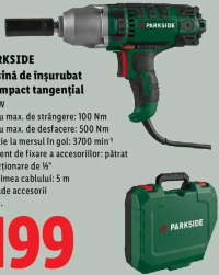 PARKSIDE Mașină de înșurubat cu impact tangențial