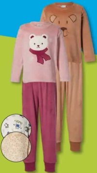LUPILU Pijama plușată