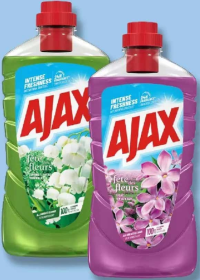 Ajax Soluție pardoseli Purple / Green 1 L