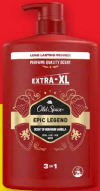 OLD SPICE Gel de duș cu pompiță Epic Legend 1 L