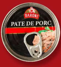 Baroni Pate de porc 120 g