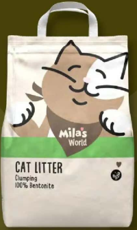 MILA'S WORLD Așternut absorbant pentru pisici 10 kg