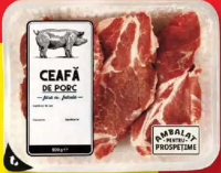 Ceafă de porc, fără os, feliată 500 g