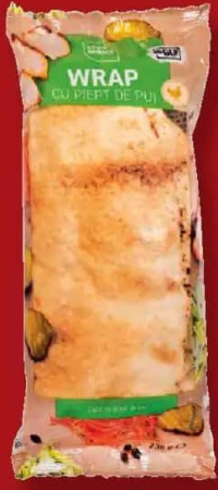 Chef Select Wrap cu piept de pui 230 g