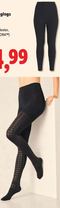 ESMARA Dres / Leggings termici 1 per.