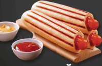 fiiGO Meniu 3 X Hot dog crenvurști / cabanos 390g