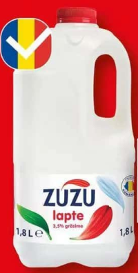 Zuzu Lapte 3.5% grăsime 1.8L